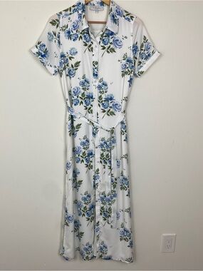 L’Academie Maxi Shirt Dress Sz M